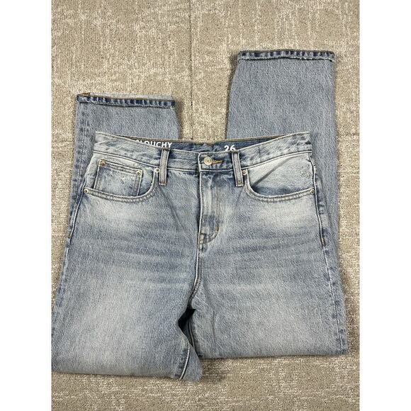 J. Crew Slouchy Boyfriend Boho Distressed Jean Womens Size 26 - Picture 1 of 8